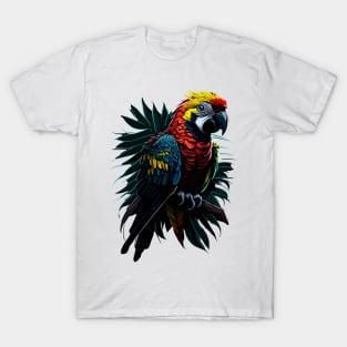 Colorful Parrot T-Shirt